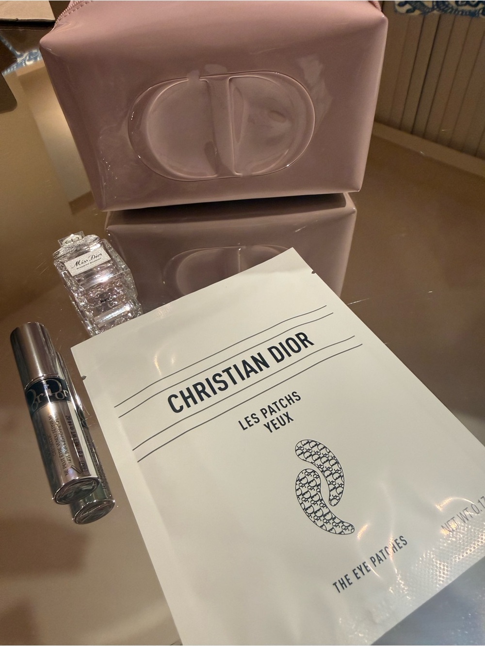 Christian Dior Trial Kit with $20 (retail) eye patches